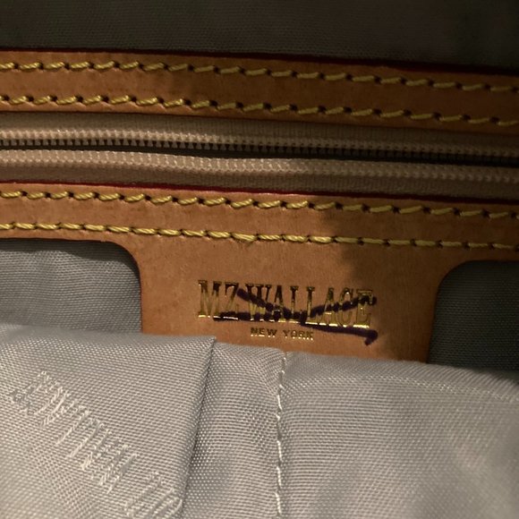 MZ WALLACE Green Nylon Leather trimmed shoulder bag - Picture 5 of 8